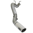 Load image into Gallery viewer, aFe LARGE BORE HD 5in 409-SS DPF-Back Exhaust w/Polished Tip 2017 GM Duramax V8-6.6L (td) L5P - Main Product View