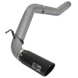 Load image into Gallery viewer, aFe LARGE BORE HD 5in DPF-Back SS Exhaust w/ Black Tip 2016 Nissan Titan 5.0L V8 (td) CC SB - Main Product View