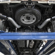 Load image into Gallery viewer, aFe LARGE Bore HD 4in Dual DPF-Back SS Exhaust w/Black Tip 16-17 GM Diesel Truck V8-6.6L (td) LML - Back View