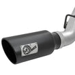 Load image into Gallery viewer, aFe LARGE Bore HD 4in Dual DPF-Back SS Exhaust w/Black Tip 16-17 GM Diesel Truck V8-6.6L (td) LML - Installation View