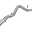 Load image into Gallery viewer, aFe LARGE Bore HD 5in Exhausts DPF-Back SS w/ Pol Tips 16-17 GM Diesel Truck V8-6.6L (td) LML/L5P - Side View
