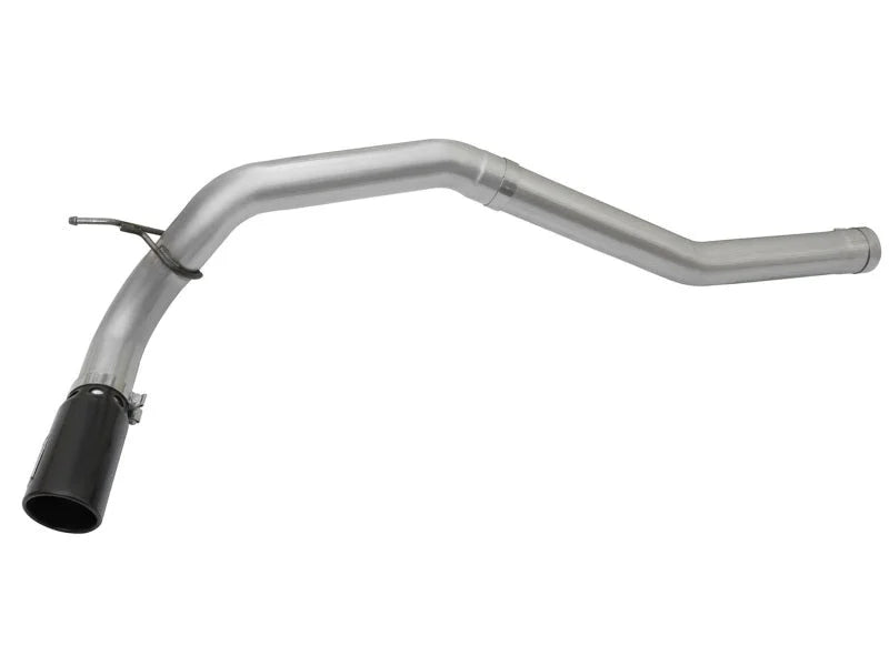 aFe LARGE Bore HD DPF-Back SS Exhaust w/ Black Tip 2016 Nissan Titan XD V8-5.0L (td) - Additional View 6