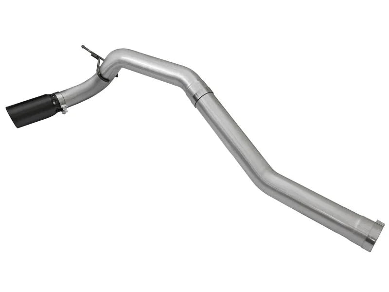 aFe LARGE Bore HD DPF-Back SS Exhaust w/ Black Tip 2016 Nissan Titan XD V8-5.0L (td) - Additional View 8