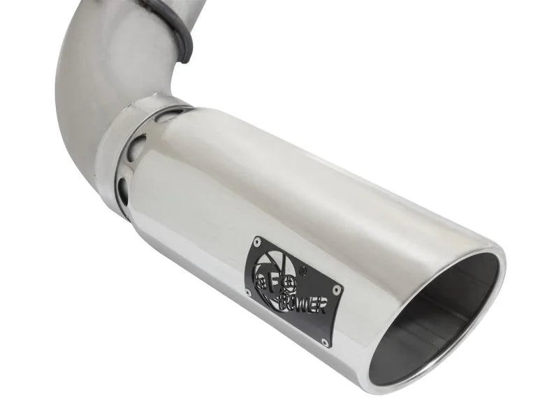 aFe LARGE Bore HD Exhausts 5in DPF-Back SS-409 2016 Nissan Titan XD V8-5.0L CC/SB (td) - Additional View 8