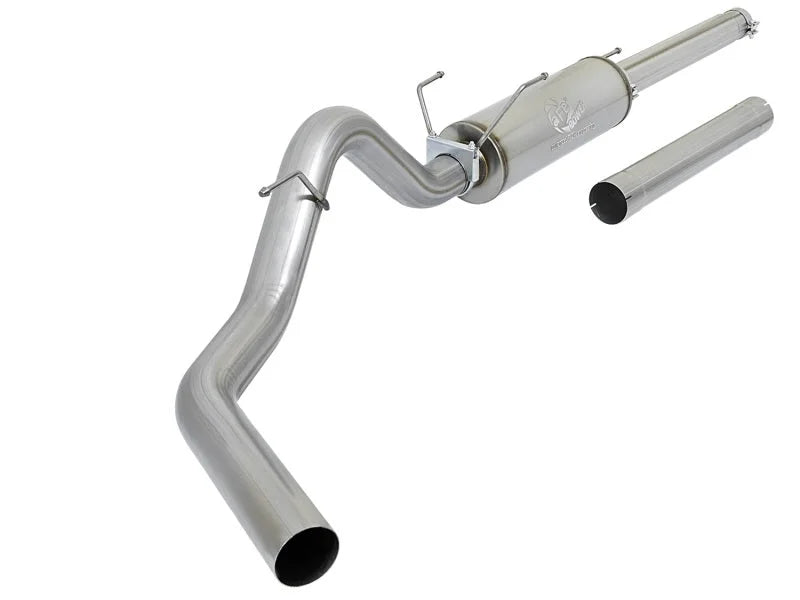 aFe LARGE Bore HD Exhausts Cat-Back SS-409 EXH CB Dodge Diesel Trucks 03-04 L6-5.9L (td) - Main Product View