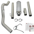 Load image into Gallery viewer, aFe LARGE Bore HD Exhausts Cat-Back SS-409 EXH CB Dodge Diesel Trucks 03-04 L6-5.9L (td) - Side View