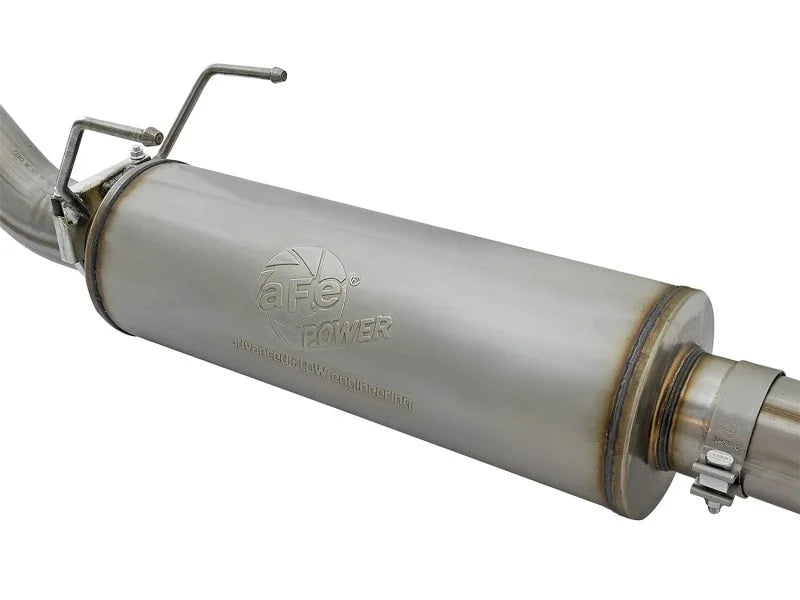 aFe LARGE Bore HD Exhausts Cat-Back SS-409 EXH CB Dodge Diesel Trucks 03-04 L6-5.9L (td) - Additional View 5