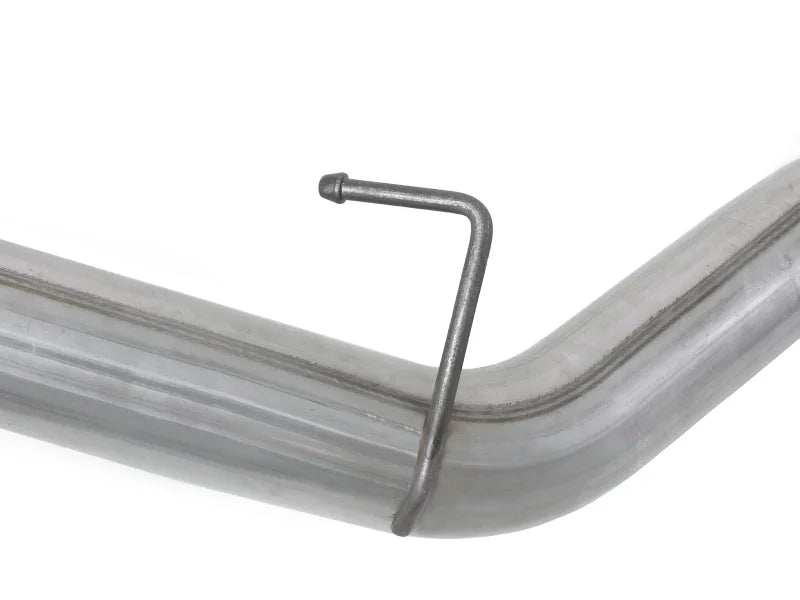 aFe LARGE Bore HD Exhausts DPF-Back SS-409 EXH DB Ford Diesel Trucks 11-12 V8-6.7L (td) - Installation View