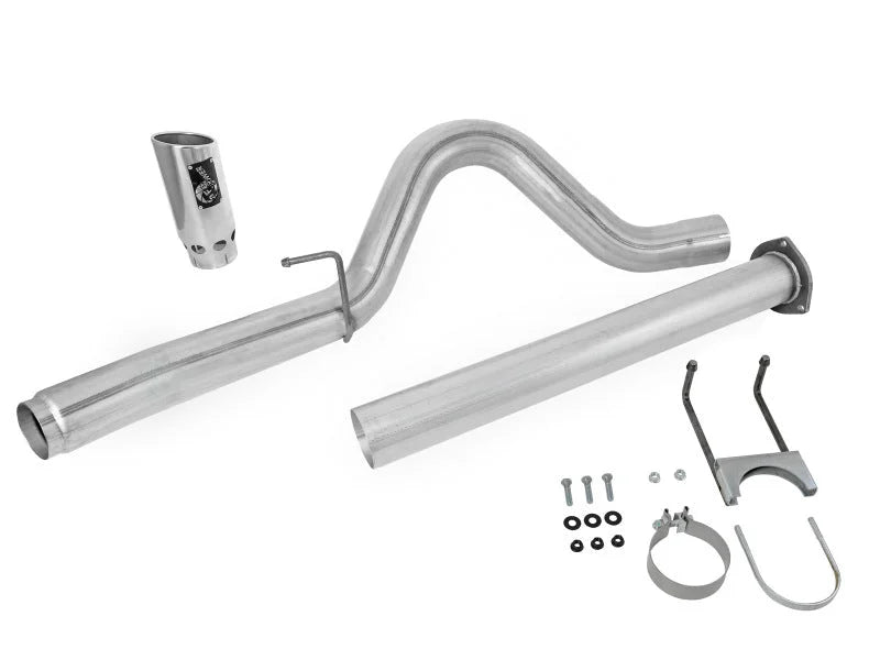 aFe LARGE Bore HD Exhausts DPF-Back SS-409 EXH DB Ford Diesel Trucks 11-12 V8-6.7L (td) - Additional View 6