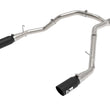 Load image into Gallery viewer, aFe Large Bore-HD 3 IN 409 Stainless Steel DPF-Back Exhaust System w/Black Tip RAM 1500 20-21 V6-3.0 - Main Product View