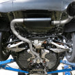 Load image into Gallery viewer, aFe Large Bore HD 3in 304 SS Cat-Back Exhaust w/ Black Tips 14-19 Jeep Grand Cherokee (WK2) V6-3.6L - Side View