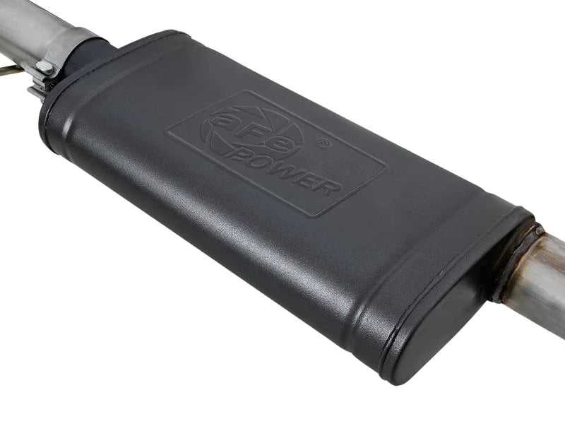 aFe Large Bore HD 3in 304 SS Cat-Back Exhaust w/ Black Tips 14-19 Jeep Grand Cherokee (WK2) V6-3.6L - Additional View 6
