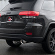 Load image into Gallery viewer, aFe Large Bore HD 3in 304 SS Cat-Back Exhaust w/ Polished Tips 14-19 Jeep Grand Cherokee V6-3.6L - Side View