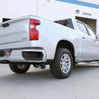 Load image into Gallery viewer, aFe Large Bore-HD 3in 409SS DPF-Back 20-21 GM Trucks L6-3.0L (td) LM2 - Polished Tip - Side View