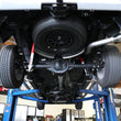 Load image into Gallery viewer, aFe Large Bore-HD 3in 409SS DPF-Back 20-21 GM Trucks L6-3.0L (td) LM2 - Polished Tip - Back View