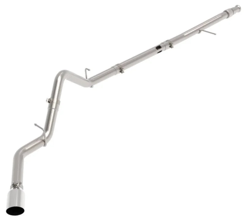 aFe Large Bore-HD 3in 409SS DPF-Back 20-21 GM Trucks L6-3.0L (td) LM2 - Polished Tip - Additional View 9