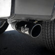 Load image into Gallery viewer, aFe Large Bore-HD 4in 409 SS DPF-Back Exh 18-19 Ford F-150 V6-3.0L (td) w/ Black Tip - Back View