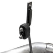 Load image into Gallery viewer, aFe Large Bore-HD 4in 409 Stainless Steel DPF-Back Exhaust w/Polished Tips 15-16 Ford Diesel Truck - Installation View
