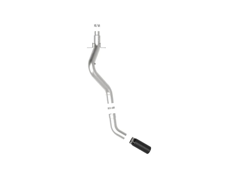 aFe Large Bore-HD 5 IN 409 SS DPF-Back Exhaust System w/Black Tip 20-21 GM Truck V8-6.6L - Additional View 7