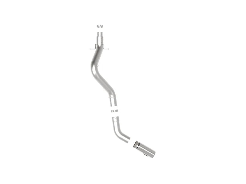aFe Large Bore-HD 5 IN 409 SS DPF-Back Exhaust System w/Polished Tip 20-23 GM Truck V8-6.6L - Additional View 7