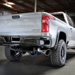 Load image into Gallery viewer, aFe Large Bore-HD 5in 409SS DPF-Back Exhaust System w/Pol Tip 24-25 GM Diesel Trucks V8-6.6L(td) L5P - Back View