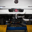 Load image into Gallery viewer, aFe Large-Bore HD 5in 409SS DPF-Back Exhaust System w/Black Tip 19-20 Ram Diesel Trucks L6-6.7L (td) - Side View