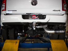 Load image into Gallery viewer, aFe Large-Bore HD 5in 409SS DPF-Back Exhaust System w/Black Tip 19-20 Ram Diesel Trucks L6-6.7L (td) - Side View