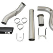Load image into Gallery viewer, aFe Large Bore-HD 5in DPF Back 409 SS Exhaust System w/Black Tip 2017 Ford Diesel Trucks V8 6.7L(td) - Back View