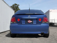 Load image into Gallery viewer, aFe Lexus IS300 01-05 L6-3.0L Takeda Cat-Back Exhaust System- Black Tip - Installation View