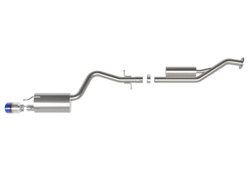aFe Lexus IS300 01-05 L6-3.0L Takeda Cat-Back Exhaust System- Blue Tip - Additional View 5