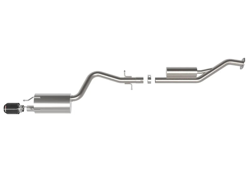 aFe Lexus IS300 01-05 L6-3.0L Takeda Cat-Back Exhaust System- Carbon Fiber Tip - Additional View 6