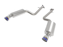 Load image into Gallery viewer, aFe Lexus IS350 14-22 V6-3.5L Takeda Axle-Back Exhaust System- Blue Tip - Main Product View
