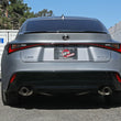 Load image into Gallery viewer, aFe Lexus IS350 14-22 V6-3.5L Takeda Axle-Back Exhaust System- Carbon Fiber Tip - Installation View
