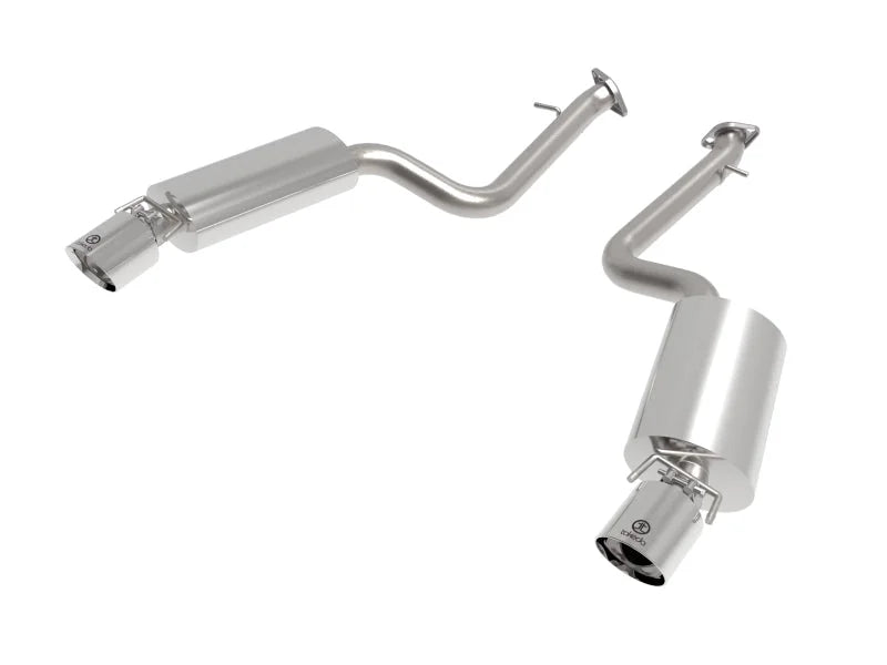 aFe Lexus IS350 14-22 V6-3.5L Takeda Axle-Back Exhaust System- Polished Tip - Main Product View