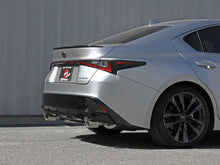 Load image into Gallery viewer, aFe Lexus IS350 14-22 V6-3.5L Takeda Axle-Back Exhaust System- Polished Tip - Installation View