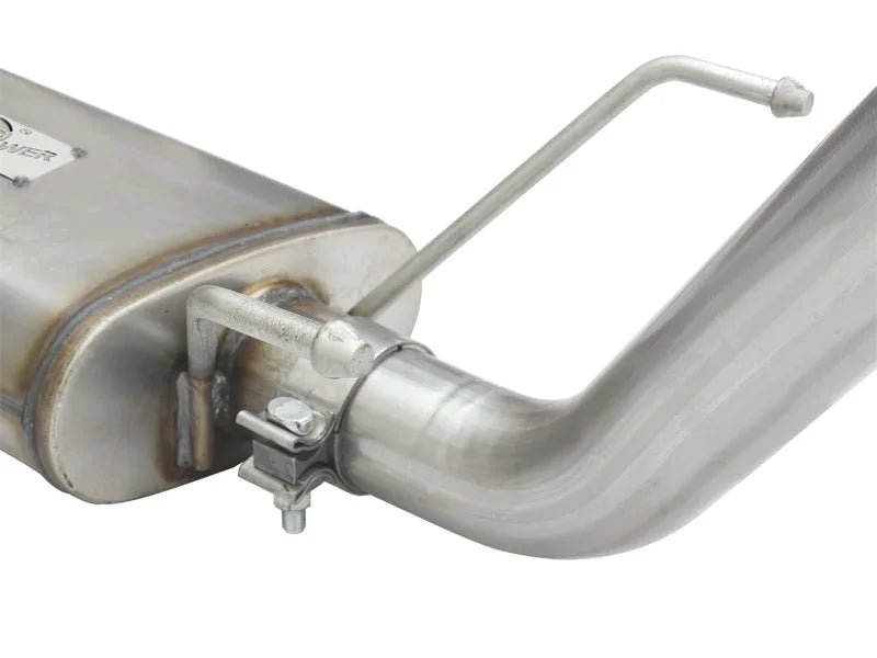 aFe MACH Force XP 2.5in Cat-Back Stainless Steel Exhaust w/Polished Tip Toyota Tacoma 13-14 2.7L - Additional View 7