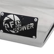 Load image into Gallery viewer, aFe MACH Force-XP 304 SS Right Side Single Wall Polished Exhaust Tip 4in Inlet x 6in Outlet x 12in L - Additional View 5