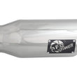 Load image into Gallery viewer, aFe MACH Force-XP 304 SS Single Wall Polished Exhaust Tip Pair 4in Inlet x 6in Outlet x 15in L - Back View
