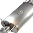 Load image into Gallery viewer, aFe MACH Force XP 3in Cat-Back Stainless Steel Exhaust System w/Black Tip Toyota Tacoma 13-14 4.0L - Back View