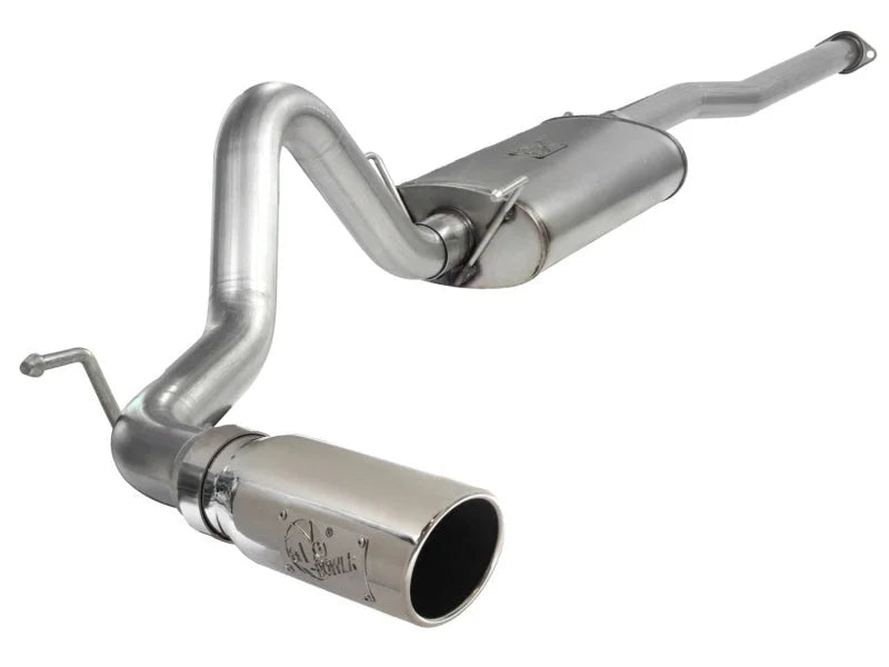 aFe MACH Force XP 3in Cat-Back Stainless Steel Exhaust w/Polished Tip Toyota Tacoma 13-14 4.0L - Main Product View