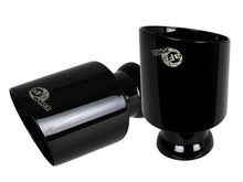 Load image into Gallery viewer, aFe MACH Force-XP 4-1/2in Black OE Replacement Exhaust Tips - 15-19 Dodge Charger/Hellcat - Main Product View