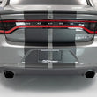 Load image into Gallery viewer, aFe MACH Force-XP 4-1/2in Black OE Replacement Exhaust Tips - 15-19 Dodge Charger/Hellcat - Side View