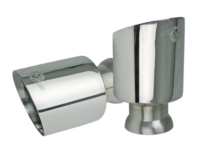 aFe MACH Force-XP 4-1/2in Polished OE Replacement Exhaust Tips - 15-19 Dodge Charger/Hellcat - Main Product View