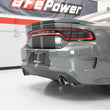 Load image into Gallery viewer, aFe MACH Force-XP 4-1/2in Polished OE Replacement Exhaust Tips - 15-19 Dodge Charger/Hellcat - Back View