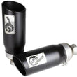 Load image into Gallery viewer, aFe MACH Force-XP 4-1/2in Steel OE Replacement Exhaust Tips - 2021+ Dodge Ram (5.7L V8) - Black - Main Product View