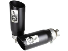 Load image into Gallery viewer, aFe MACH Force-XP 4-1/2in Steel OE Replacement Exhaust Tips - 2021+ Dodge Ram (5.7L V8) - Black - Main Product View