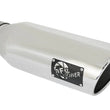 Load image into Gallery viewer, aFe MACH Force-XP 409 SS Exhaust Tip 4in In x 6in Out x 18in L Bolt-On Right - Main Product View
