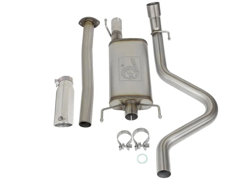 aFe MACH Force XP Cat-Back Stainless Steel Exhaust Syst w/Polished Tip Toyota Tacoma 05-12 L4-2.7L - Additional View 6