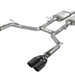 Load image into Gallery viewer, aFe MACH Force-Xp 2-1/2in 304 SS Cat-Back Exhaust 15-21 Dodge Challenger V6-3.6L - Quad Black Tip - Additional View 9