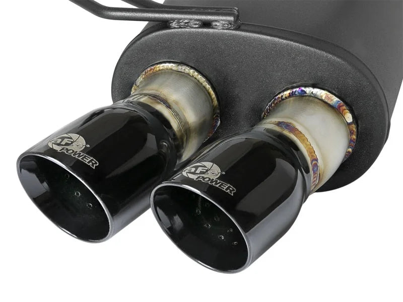 aFe MACH Force-Xp 2-1/2in 304 SS Cat-Back Exhaust w/ Black Tips 05-08 BMW Z4 M Coupe (E86) L6 3.2L - Additional View 6